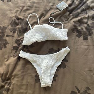 Zaful White Bikini Set